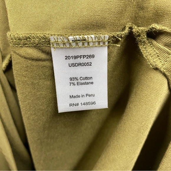 Universal Standard Tesino Washed Jersey Dress Size XL (26-28) Green - Picture 8 of 9